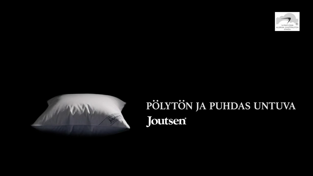 TEE TESTI - JOUTSEN UNTUVATYYNY ON PUHDAS JA PÖLYTÖN