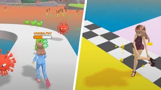 Run Healthy 😫💊🤸‍♀️ ​All Levels Gameplay 100% Walkthrough Trailer Android,ios New Game screenshot 3