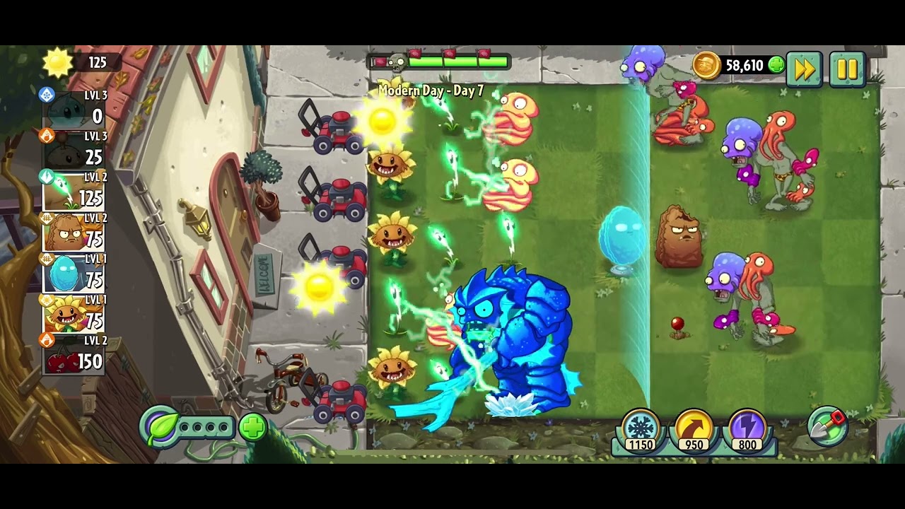 Plants vs Zombies 2 - Modern Day - Day 7 - 2024 - YouTube