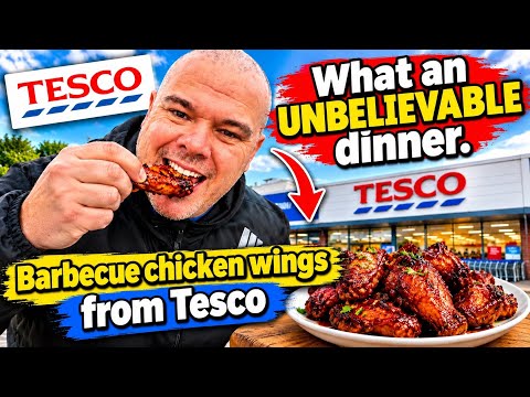 What a UNBELIEVABLE Dinner! (Tesco BBQ Chicken Wings)