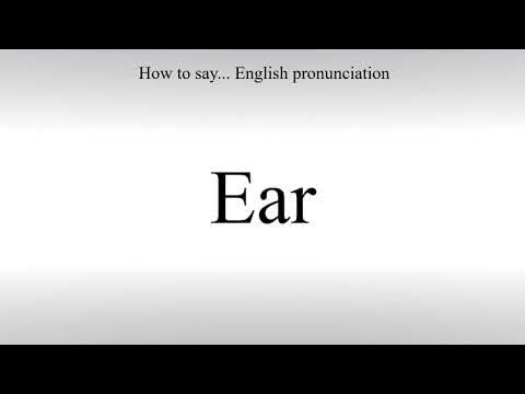 How To Pronounce Ear - How To Say: American pronunciation - YouTube