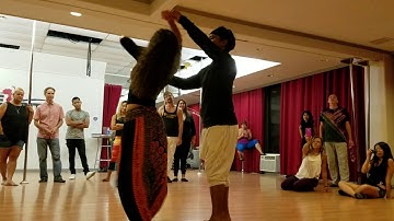 Evelyn Derrick Mic Mahina Dancing Honolulu Zouk