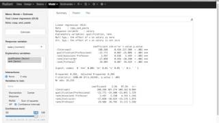 Radiant Tutorial: Construct and work with dummy variables
