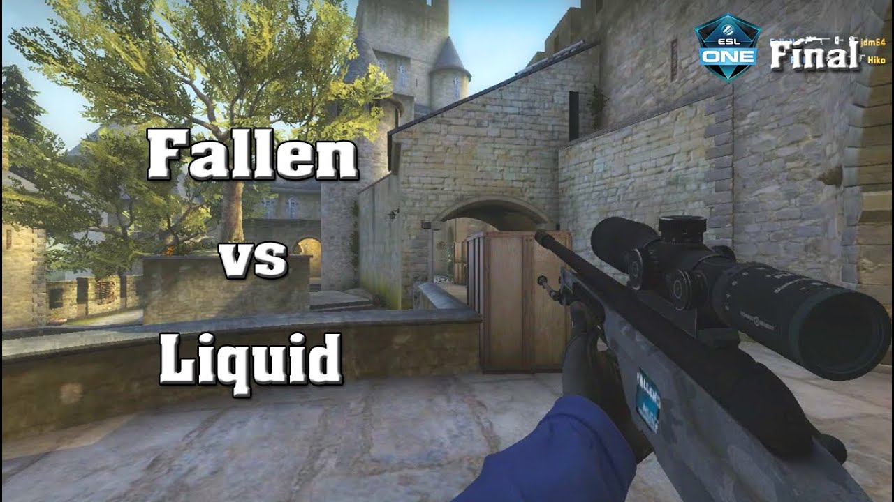 Fallen vs Team Liquid ( ESL One Cologne 2016 Final ) 2 important Kill - Fallen scout