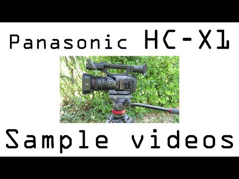 Panasonic HC-X1 sample footage