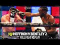 Full fight: Mark Heffron v Denzel Bentley 2 | British middleweight title fight