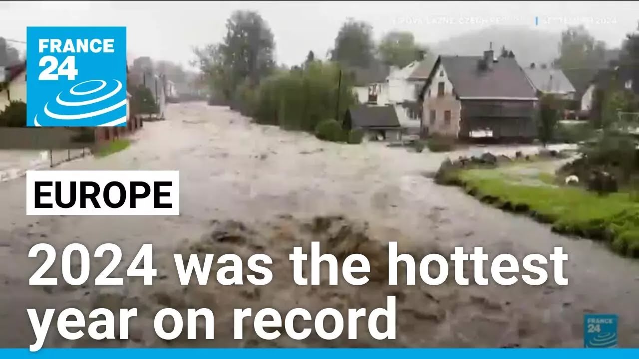 In 2024 Europe faced its most widespread flooding since 2013 • FRANCE ...