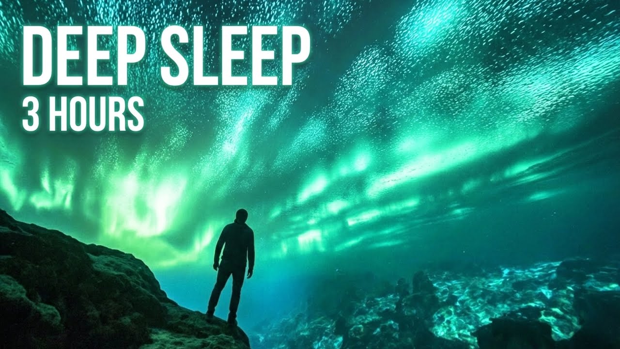 3 Hours of Deep Sleep in the Alien Ocean 🌌 Ambient Music for Healing and Rest