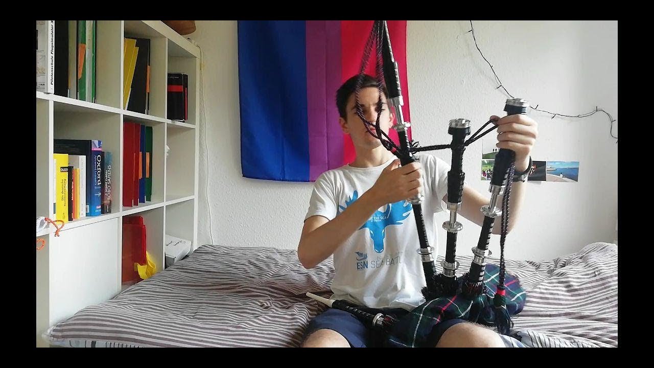 I play the bagpipes using my guitar! YouTube