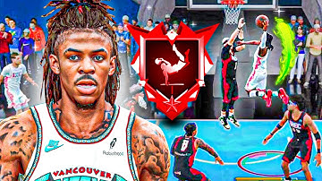 This JA MORANT BUILD has REC PLAYERS TERRIFIED in NBA 2K25! UNLIMITED CONTACT DUNKS