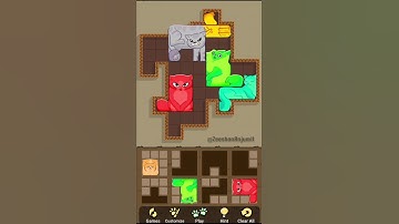 Funny Puzzle Cats 15 - Gameplay Walkthrough (Android & iOS) 😻🙀 #shorts