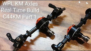 WPL Metal Axle Real Time Build - C44KM build Part 1 - Suitable for all WPL models