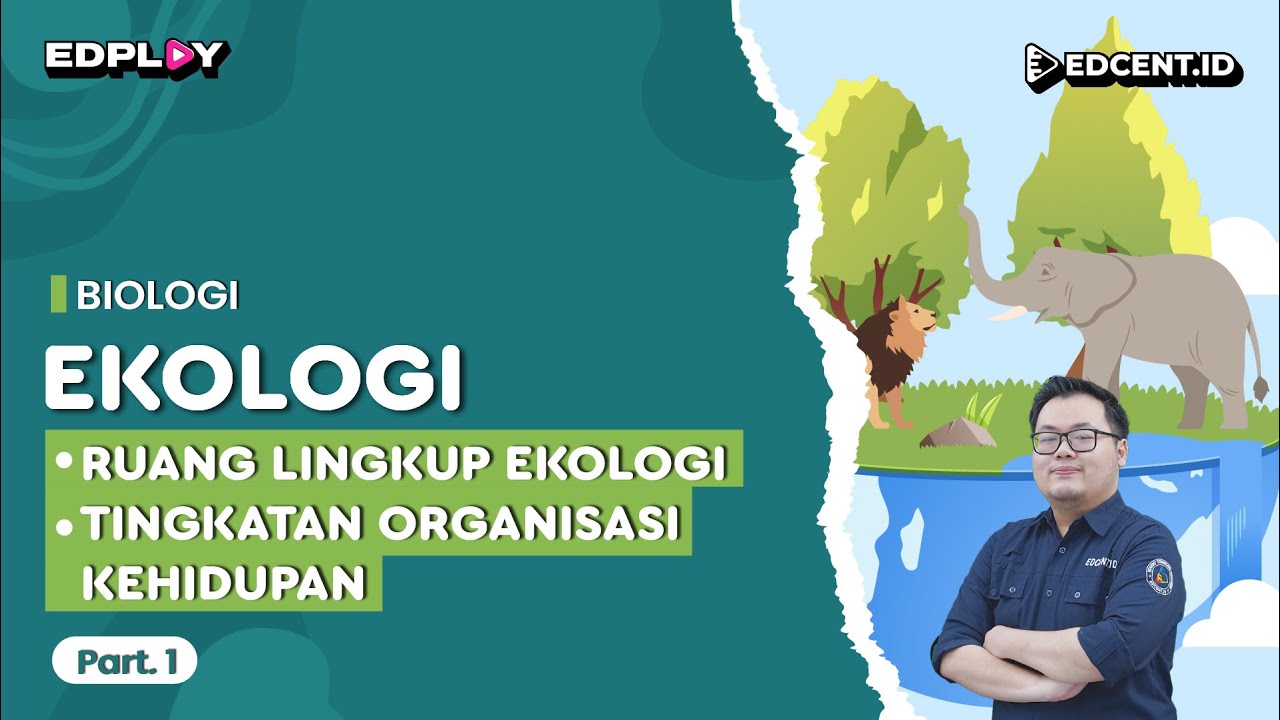 Materi Biologi: Ekologi | Pengertian, Ruang Lingkup, & Manfaat | Part 1