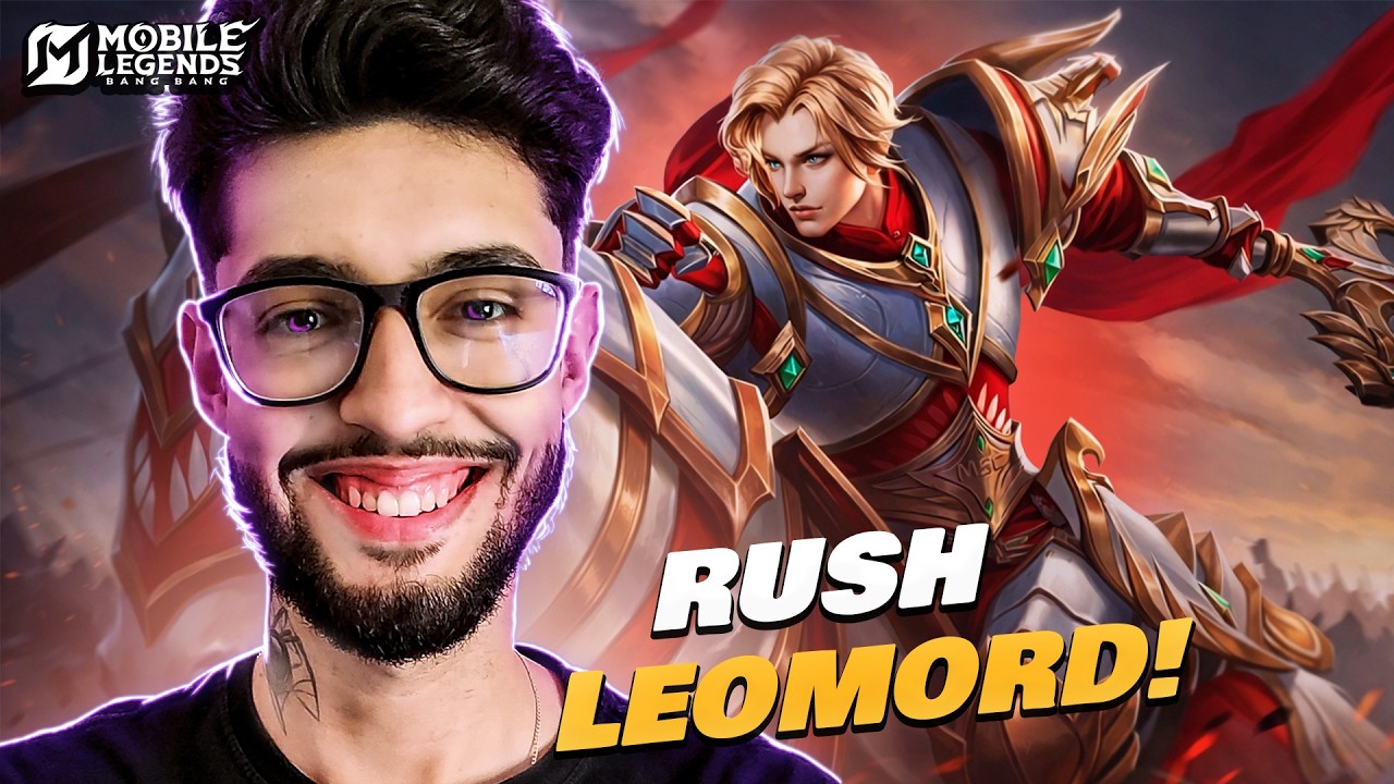 🔴Rush 1100 Estrelas + Leomord | Mobile Legends Ao Vivo 04/03