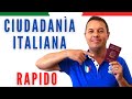 Cómo sacar la ciudadanía italiana en ITALIA RÁPIDO