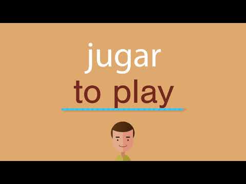 Cómo se dice jugar en inglés