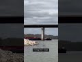 Barge hits bridge support in Oklahoma