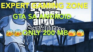 (200MB)How to install GTA SANANDREAS LITE version for android screenshot 2
