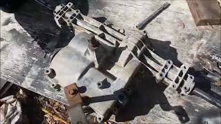 How to lock a lawnmower differential