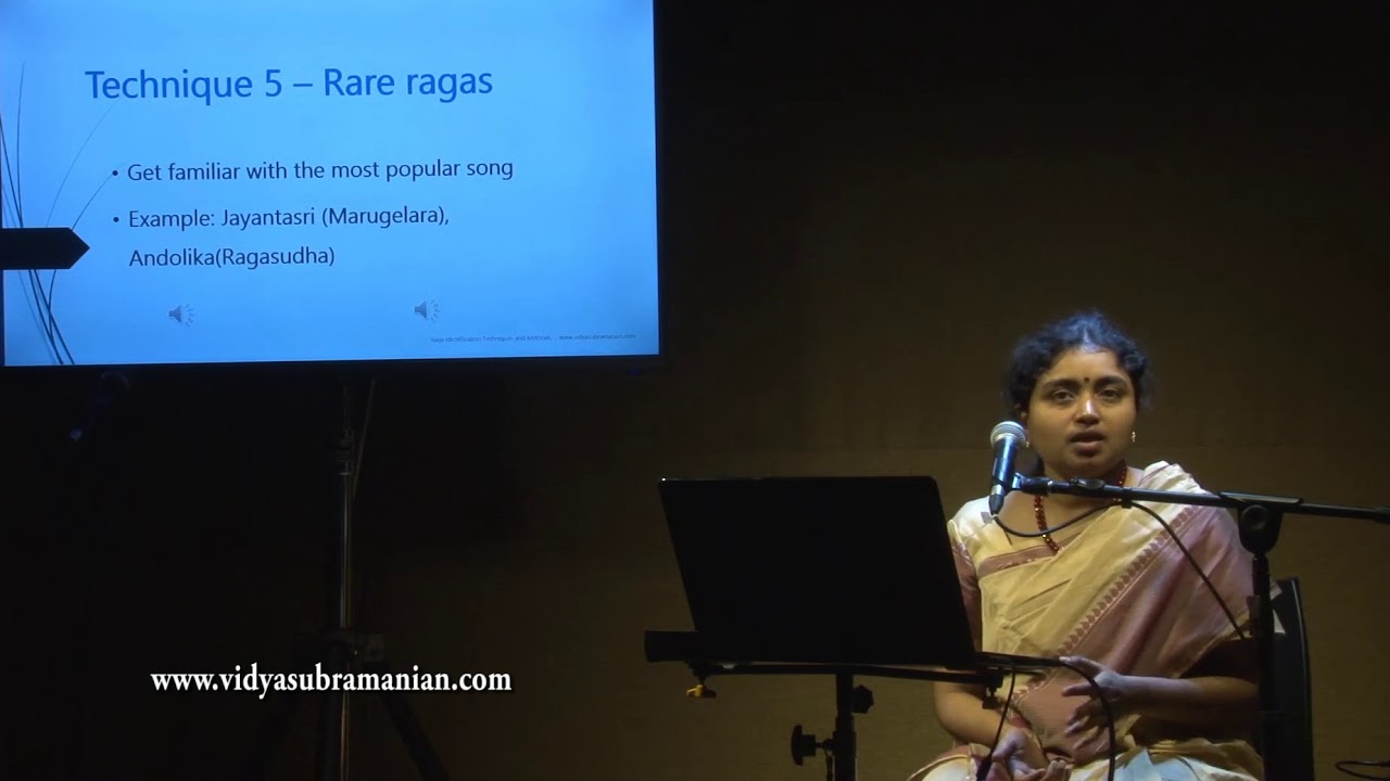 Lec-dem: Raga identification techniques and methods part 3