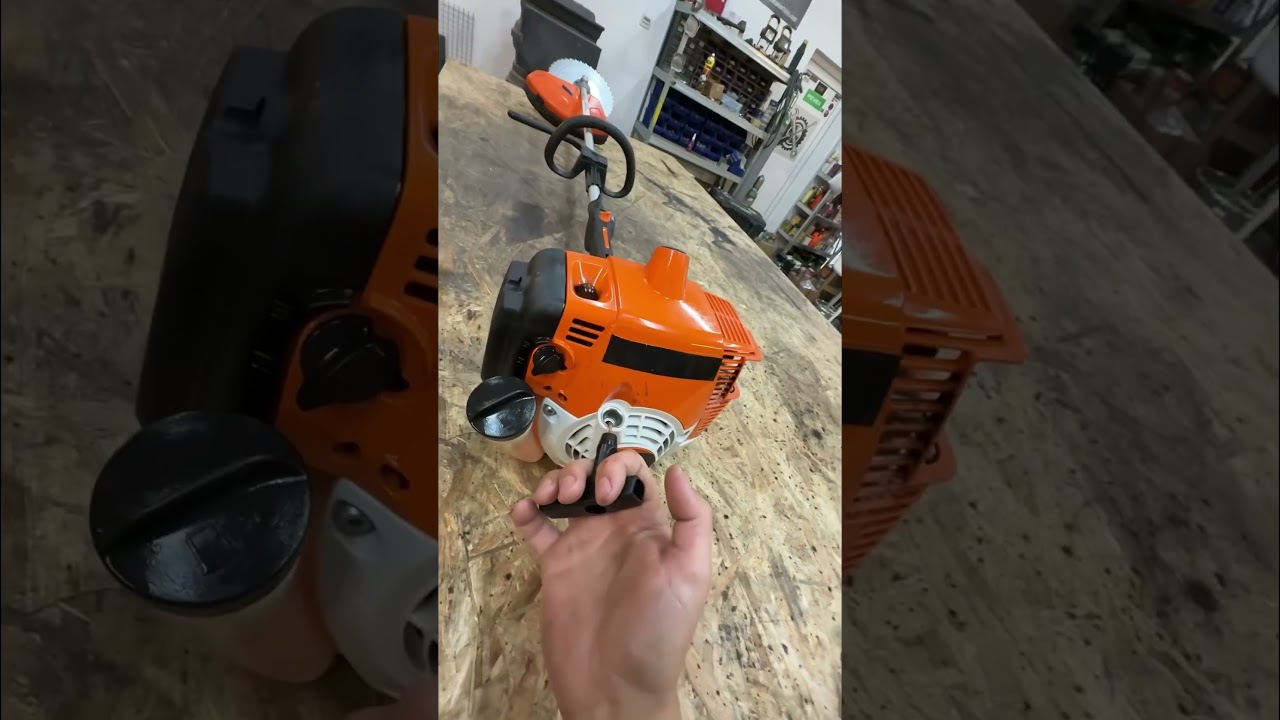 Classic CIRCULAR Saw BLADE on Trimmer !? 