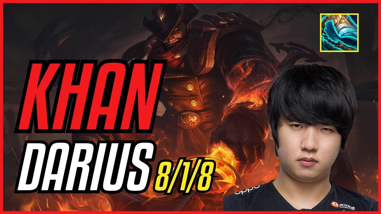 KHAN - DARIUS - EUW CHALLENGER - PATCH 11.9