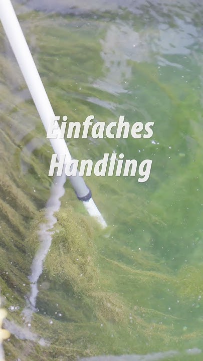 Kobre®️Pond Algenbürste teichpflege algen fadenalgen YouTube
