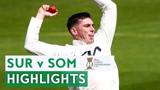 Dan Lawrence Shines With Bat and Ball | Surrey v Somerset | Vitality County Championship 2024