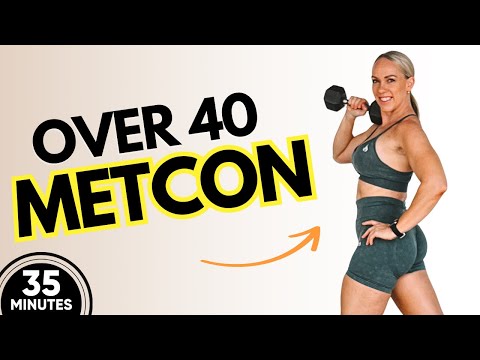 35 Min Full Body MetCon | Strength + Cardio — Penny Barnshaw - Garage Fitness Girl