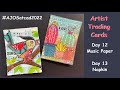 Artist Trading Card a Day - #AJOSatcaday2022