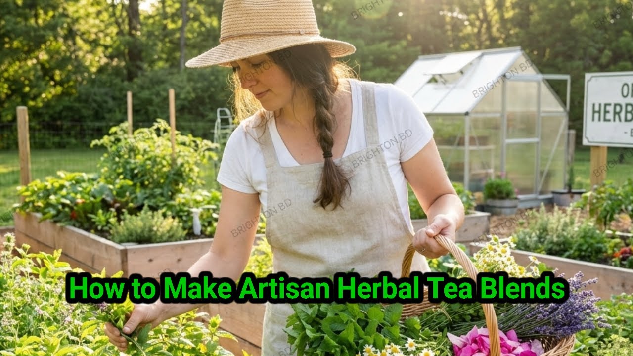 How to Make Artisan Herbal Tea Blends: Grow, Dry & Package Guide