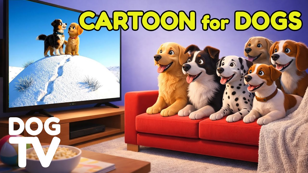 Cartoons for Dogs: Relaxing Dog TV to Keep Your Dog Calm While You’re Away | Calming Music