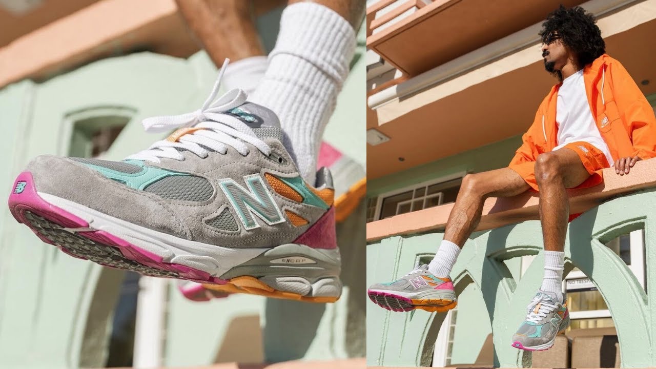 DTLR x New Balance 990v3 “Miami Drive” - YouTube