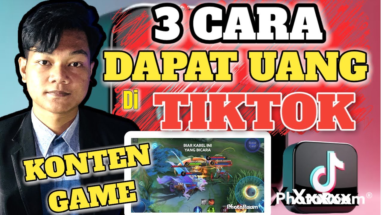 3 CARA DAPAT UANG DARI TIKTOK MOBILE LEGENDS (2022) 