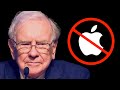 The truth behind warren buffets decision to sell apple