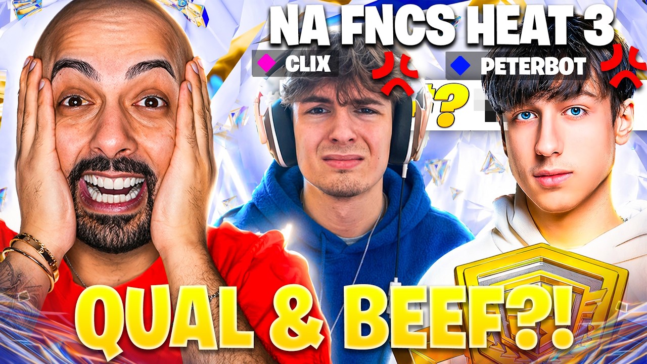 🤯😱PETERBOT VS CLIX ESKALIERT! | NA FNCS HEAT 3