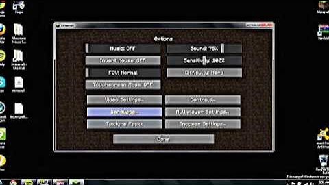How To Install A Texture Pack Into Minecraft 1.5.2