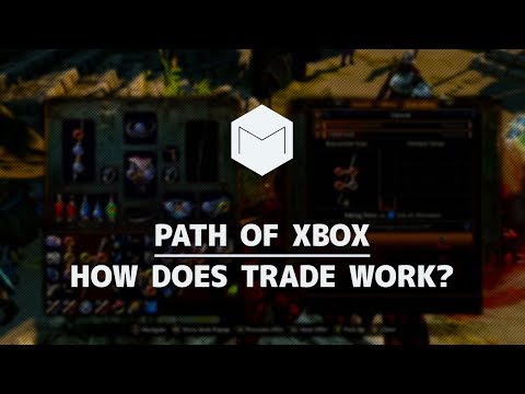 Path of Exile - Xbox One | How does trade work? Poe.trade? Auction house?