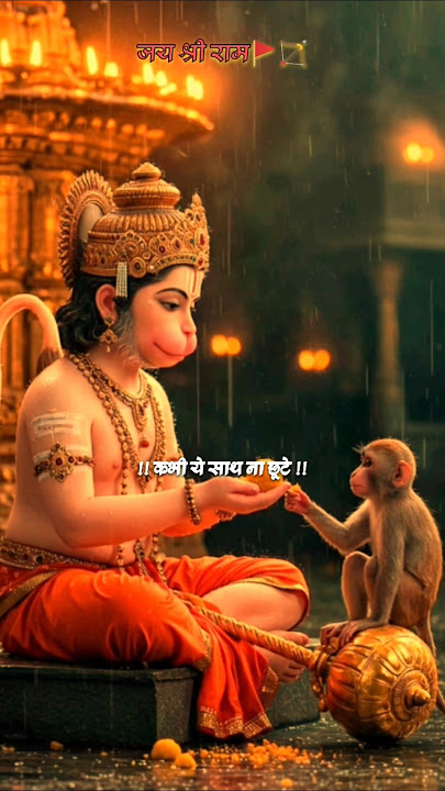 चाहे जितनी मुसीबत आये ! Hanuman ji Status ! Bajrangbali Status  #hanuman #hanumanstatus #ytshorts