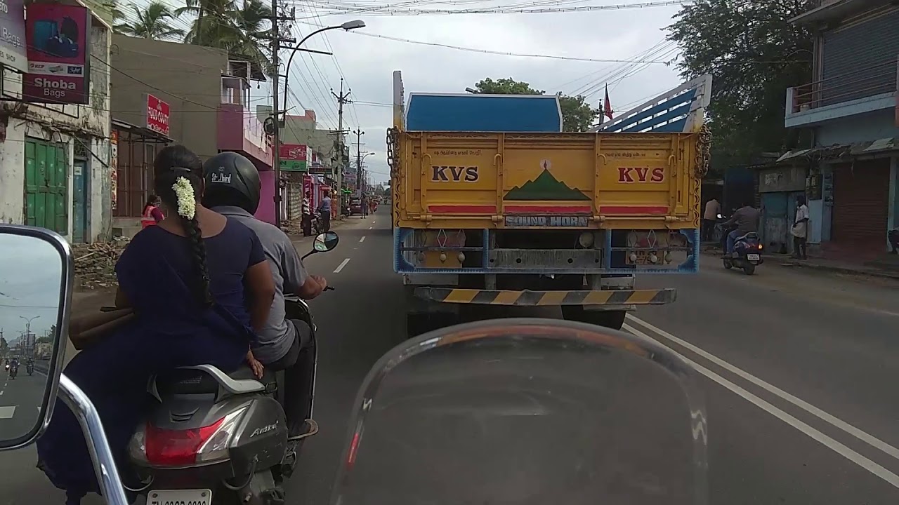 Drive to vallimalai... Famous murugan temple near vellore