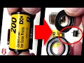 What Is Inside A Roll Film? Let&#39;s Open A Kodak Rollfilm And Find Out #photo #science #teardown