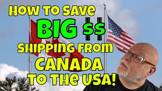 How To Ship to USA for LESS using CROSS BORDER SHIPPERS from Canada!