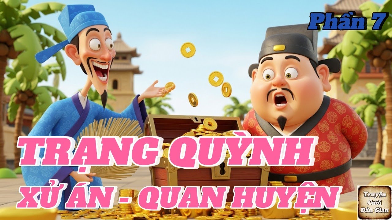 Trạng Quỳnh Xử Án Quan Huyện | Tên Quan Huyện Lắm Mưu Mẹo Sa Lưới | Truyên Cười Dân Gian