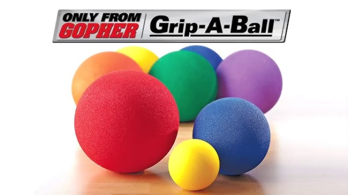 Rainbow Low-Bounce Uncoated-Foam Balls