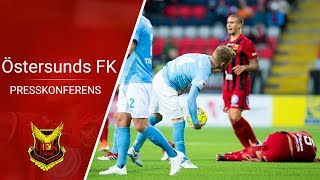 Presskonferens Östersunds FK vs Malmö FF