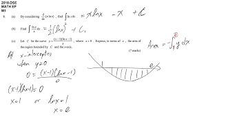 DSE maths M1 2018 #08 area under curve
