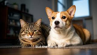 Dog’s Funny Attempt To Apologize To Cat 🐶🙏😼😂