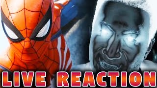 NEW SPIDERMAN! Spiderman (PS4) Gameplay Sony E3 2017 LIVE REACTION!