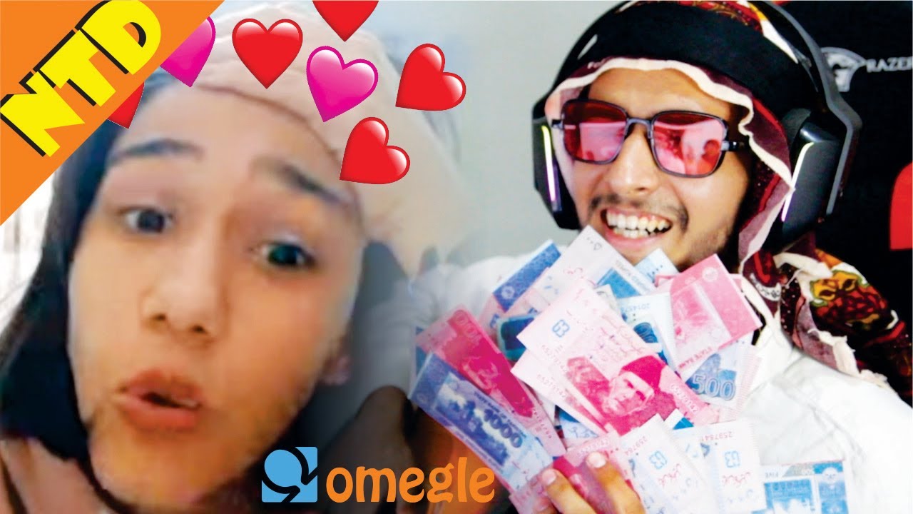 HABIBI FLEXING *FAKE* MONEY | OMEGLE | Very Funny | NTD Playz