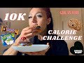 FITGIRL CHEAT DAY | 10.000 CALORIE CHALLENGE | GIRL VS FOOD